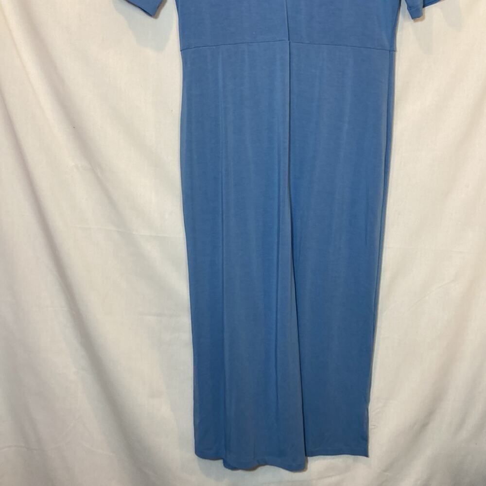 Betabrand Blue Knot Jersey Midi Dress Size L - Picture 7 of 8